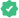 An octagram green background design features a solid white checkmark.